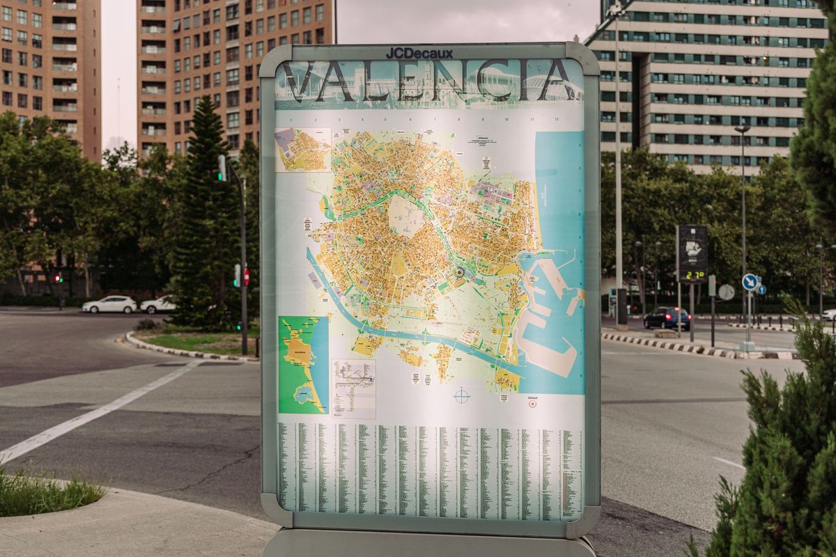carte ville espagne