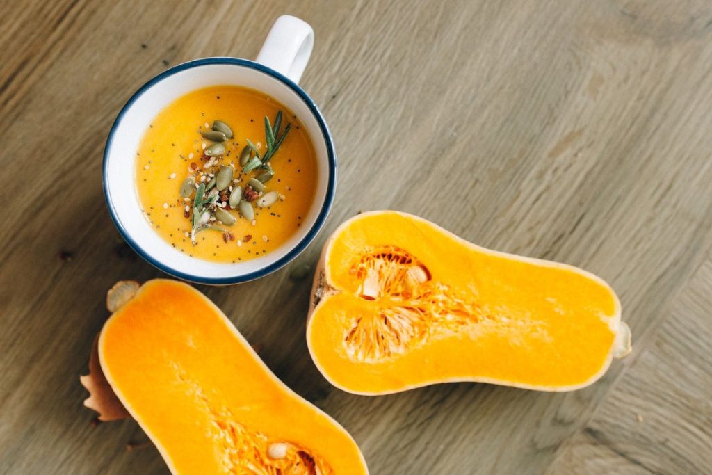 recettes butternut au four